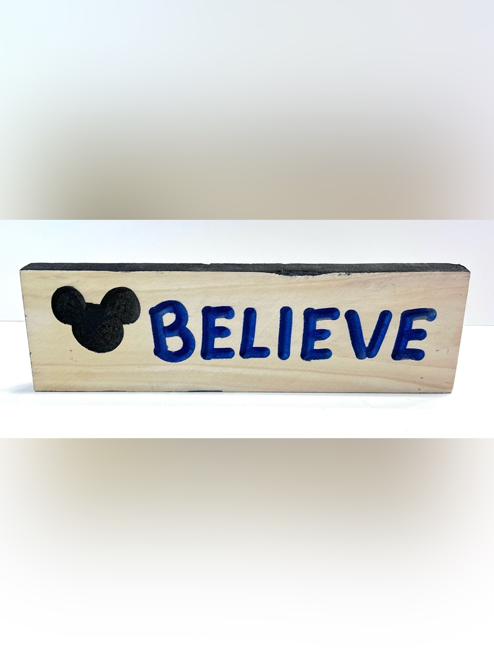 Believe Wooden Sign